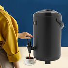 Insulated Beverage Server dispenser 10l  Hot   Cold Drinks W  Thermometer