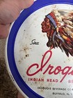 Vintage Iroquois Indian Head Beer And Ale Serving Tray  12  Diameter  Rare