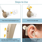2 Pack Hearing Aids For Seniors Rechargeable With Noise Cancelling