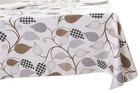 Walrus Heavy Duty Vinyl Tablecloth With Flannel Backing Waterproof Oil-proof Pla