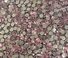 Light Pink Round Flat Back Crystal Rhinestone 3mm Jewelry Crafting Nail Gems