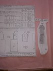 Antique Sewing Pattern  8672 Dress 1920 s