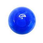 Vintage Cobalt Bulb Shaped Vase 6 75  H X 7 75  W Round Vase Cobalt Blue