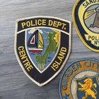 5 Police Patches Ny Centre Garden City Long Beach Sands Point Cty Nassau Li