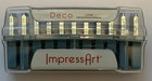 Impressart Deco Uppercase Alphabet With Design Stamps Set 1 5mm