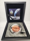 2019 50 Years Of Moon Landing Mother Of Pearl  5oz Pure Silver Coin Rtc 046