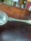 Wendell Sterling Silver Serving Spoon Lombardy Pattern 