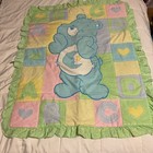 Vintage Care Bears Alphabet Hearts Crib Bedding Set Nursery Bedding
