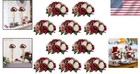 Artificial Flower Balls For Party Decor - Pack Of 10