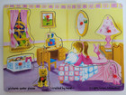 Pets Mix   Match  Girl Bedroom  2 Wooden Peg Puzzles By Melissa   Doug New