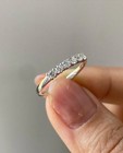 2ct Round Cut Lab Created Diamond Engagement Ring 14k White Gold Plated