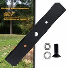 Fits Craftsman troy-bilt mtd Shredder Blade With Fasteners 742-04050  942-04050
