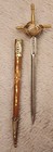 Vintage Spanish Sword Letter Opener Mini Sword 6 5  Long Made In Spain