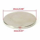 5-100pcs N35 Super Strong Round 25mm X 2mm Disc Rare Earth Neodymium Magnets New
