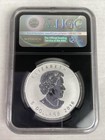 2016  5 Canada Silver Maple Leaf Wolf Privy Reverse Proof Ngc Pf69