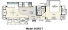 2010 Forest River Sandpiper 345ret Used