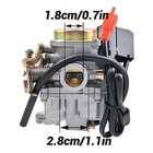 Carburetor For 49cc 50cc Gy6 Scooter Taotao Go Kart Moped Pd18j Engines 139qmb