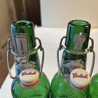 Vintage 5 Grolsch Swing Top Green Embossed Empty Beer Bottles 15 2 And 16 Oz 