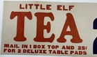 Vintage 1940 s Grocery Store Paper Advertising Sign - 28 x 10 5 