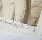 Rod Stewart Signed 1999 Millenium Concert Promo Poster 39 250 Jsa Coa Autograph