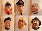 Bosson Chalkware Heads- Sea Faring Themed  You Choose  15-50  Sir Henry Old Salt
