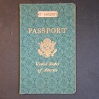 Vtg 1958-1982 Us Passport Archive Detroit Black Educator Wwii Draft Visa Group 