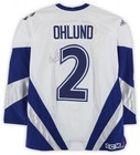 Game Used Mattias Ohlund Lightning Jersey Fanatics Authentic Coa Item 13787673