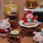 Lulu The Piggy Pigchelin Restaurant Series Confirmed Blind Box Figure Art Toys