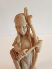 Sculpture Of Pocahontas  A Native American Figure From The 17th Century 