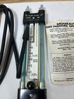 Vintage Bacharach Gas Pressure Gauge- 17-9003 -- 1974