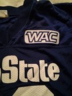 Utah State Aggies Game Worn used Football Jersey Size 44  80 Peterson Wac Ncaa