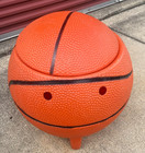 Rare Vintage Wonder Products Wilson Basketball Toy Chest Box Man Cave With Lid