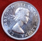 1962 Canada Dollar 80  Silver Coin Cad35