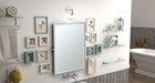 4415 Cafe Single Robe Hook  Chrome wall Mount 2 60  W Double Robe Hook  Towel Ho