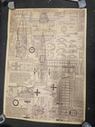 Vintage Model Airplane German Rumpler Blueprints By Joseph Nieto