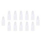  12pcs 10ml Empty Plastic Squeezable Dropper Bottles Eye Liquid Dropper Dropping