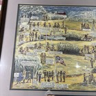 Vintage Framed    the Boy Scout Trail To Citizenship    1987 Bhb Poster Framed 25x21