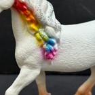 Schleich Bayala Mythical Rainbow Love Unicorn Mare Figurine Horse Glitter Heart