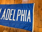 Huge Philadelphia Phillies Game Flag Banner From Wrigley Field 36  X 66  Rare