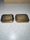 Richard Hudnut Compact Dubarry Emblem Red Vintage Art Deco Rouge Cases Red blue