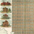 1896 Houston Heights Texas Map Vintage Harris County City Plan Art Print