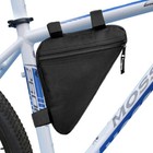 Bicycle Triangle Bag Waterproof Bicycle Frame Front Tube Pouch Triangle Tool Bag
