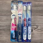 4 Lot Pack 2002 2017 2020 Vintage Oral-b Extra Ultra Soft Sensitive Toothbrush