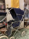 Vintage British Silver Cross Pram And Stroller