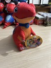 Dino Ranch Blitz The Red Dinosaur Plush Stuffed Animal 10    Brand New With Tags
