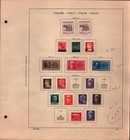 Drbobstamps Italy 1890-1957 Collection On Album Pages