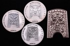 2019-2022 South Korea Komsco Shield  Zi sin    Chiwoo 5 Oz  999 Silver Set