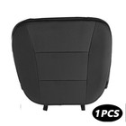 For Vw Atlas 2018-2020 Driver Side Bottom Faux Leather Seat Cover Black
