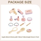 Pretend Play Makeup Beauty Set Kids Hair Salon Playset For Halloween Girls