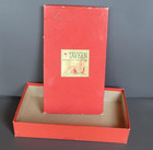 Vintage Christmas Tavern  box Only  For Poinsettia Novelty Candles
